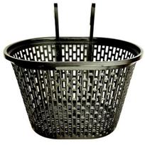 Bicycle Basket Strong Large Capacity Storage Removable Basket Multifunctional Item Hollowed-out Plastic Folding Bike Organizer