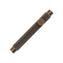 Mini Portable Retro Metal Fountain Pen EF/F/Bent Writting Pen Students Vintage Brass Pens Scalable School Supplies Stationery (as the picture,EF)