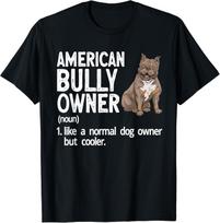 American Bully Owner Definition XL American Bully Gift Unisex T-Shirt S įvairiaspalvis