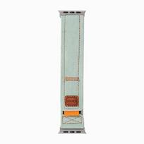 Denim Nylon Velcro Canvas Strap for Apple Watch iWatch 11th Gen 765 Large (42/44/45/49)