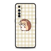 Cute Little Hedgehog Phone Case For Realme 12 11 10 9 8 5G 7 6 GT5 GT3 GT2 Pro Plus C21 C11 C25 C35 For GT Neo 2 3 3T 5 Cover For Realme 6 Pro