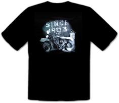 26 Biker Custom Motorcycle Rockabilly Harley Chopper Black T-Shirt -353- Unisex T-Shirt S įvairiaspalvis