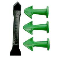 4pcs set Caulking Construction Silicone Remover Caulk Finisher Floor Grout Scraper Caulking Finishing Tool Kit Sealant Caulk Grout Remove