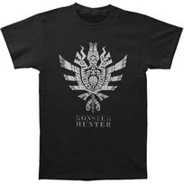 Monster Hunter Logo Slim Fit Black Unisex T-shirt S įvairiaspalvis