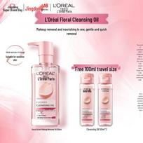 L'Oréal Floral Extract Purifying Cleansing Oil 250ML 250ml spalva
