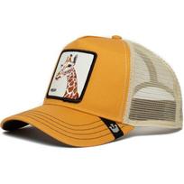 Animal Baseball Cap Cartoon Mesh Embroidery Truck Driver Cap Black Panther Tiger Wolf Mesh Cap adjustable žirafa