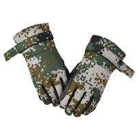Outdoor Full Finger Rappelling & Climbing Gloves kamufliažas