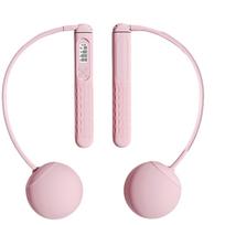 Tangles Frees Wireless Jump Rope Sport Fitness Training Adjustable Ropeless Jump Rope Weighted Cordless Skipping Rope  Pink juoda