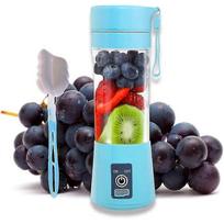 Portable Blender, Mini Smoothie Blender, Juicer Cup, Personal Fruit Mixer, Beach Milkshakes Ice Maker Travel Handheld Blenders Bottle Bowls, Rechargea