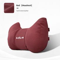 High-end Leather Car Seat Headrest Memory Foam Comfort Neck Pillow For Kia Sportage Ceed Picanto Rio Niro K7 K5 K8 Ray XCeed K9