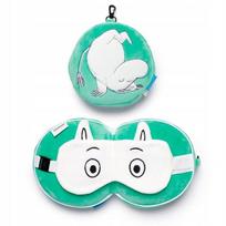Moomin - Muminki Poduszka Podróżna + Maseczka Maskotka