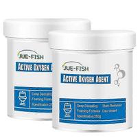 2x Splash Foam Toilet Cleaner Deep Cleaning Toilet Cleaner Foam Powder for Toilet Descaling Decontaminat