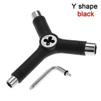 1PC Y-Type Allen Key Head Wrench Screwdriver Skateboard Tools Multi-Functional Y Shape Skate Tools Accessory black