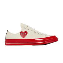 Converse Chuck Taylor All Star 70 Ox Comme des Garcons PLAY Egret Red 35