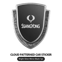 Automobilio lango lipdukas Decal Galinės bagažinės emblema Ženklelis Kėbulo lipdukas SsangYong Actyon Tivoli Rodius M200 Chairman Sport Korando