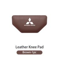 For Mitsubishi Car Leather Knee Pad Leg Pad Hand Inside Armrest Leg Pad Support Accessories Outlander Lancer L200 ASX Pajero