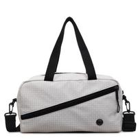 Unisex Gym Yoga Shoulder Bag Outdoor Backpack Sporty Crossbody Purse for Workout Travel smėlis