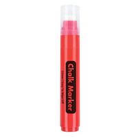 Paint Chalk Markers 15mm Window Chalk Marker Erasable Liquid Chalk Pen For Chalkboard Signs Blackboard Car Window Bistro Glass raudona