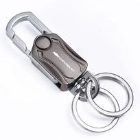 Multifunctional Car Logo Key Ring Gyro Keychain Tire Valve For Chevrolet Corvette Montana TrailBlazer Silverado Traverse Camaro