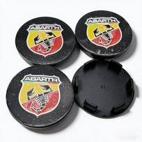 4pcs Scorpion Logo Emblem Badge Car Wheel Center Caps 51mm 46mm Rim Hub Center Dust Cover Wheel Hubcaps Replace Car Accessrories Scorpion Badge&4pcs Wheel Caps
