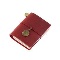 Handmade Traveler Notebook Writing Diary Notebook Retro Cowhide Cover Sketchbook  Crafts 6