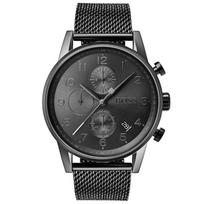 Hugo Boss 1513674 Navigator Men's Watch 44 mm pilka spalva