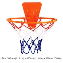 18/21/24 cm Indoor Silent Basketball And Hoop High-Resilience Bouncing Mute Ball Squeezable Sports Basketball For Indoor Sports