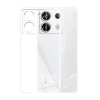 Poco X6 M6 Pro Note13 13pro  Plating Clear Case For Xiaomi Redmi Note 13 Pro Plus g 4g Silicone Transparent Back Cover Redmi Note 13 5g