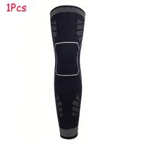 1Pcs Compression Leg & Knee Braces with Non-Slip, Extended Full-Length Knee Sleeves for Running, Basketball, Cycling M juoda