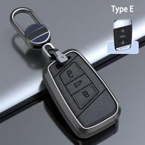 Automobilio rakto dangtelis, skirtas VW Volkswagen Magotan Passat B8 Skoda Superb Kodiaq A7 raktų pakabuko nuotolinio valdymo pulto apsauginis dėklas juoda