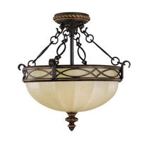 Šviestuvas lubų Elstead Lighting Drawing Room 2, E27, 2 x 60 W, kreminė sp.