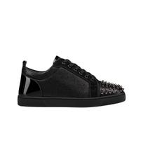 Christian Louboutin Louis Junior Smaigalti žemi sportbačiai Juodi EU 39