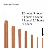 Premium Sandalwood Incense Sticks/Light Smoke Bamboo Stick Incense Buddha Offerings in Temples/Purify Air Calm Mind Meditation 2hour