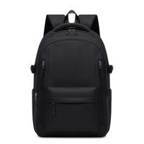 Aukštos išvaizdos kuprinė mergaitėms studentėms, didelės talpos jaunimo kuprinė į universitetą juoda
