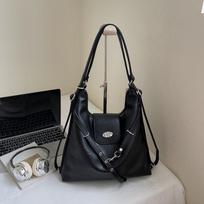 High-value retro bag large-capacity bag women's new autumn commuting double shoulder back bag single shoulder tote bag women