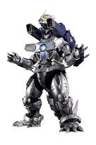 TAMASHII NATIONS TAMASHII NATIONS Soul of Chogokin Godzilla x Mechagodzilla Kiryu 3rd approximately ABS PVC action figure GX-103 MFS-3 Type, 230mm, &