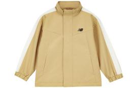 New Balance Kids Jackets Stand Collar Moderate 7AD3S093-BEI 130