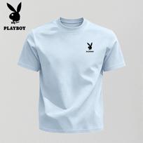 PLAYBOY Men's Pure Cotton Short Sleeve T-Shirt M