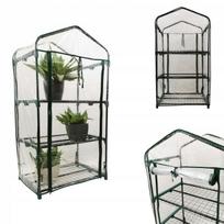 Mini Szklarnia Ogrodowa Na Balkon Regał Warzywniak Foliak 127X68X51 Cm