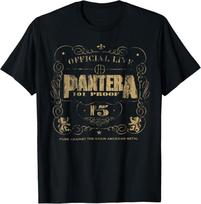 Pantera Oficialus 101 Proof Juodas Unisex Suaugusiųjų Marškinėlis S įvairiaspalvis
