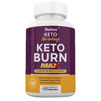 Keto maisto papildas, su obuolių sidro actu, žaliosios arbatos lapais, 120 kapsulių buteliuke 120 Capsules