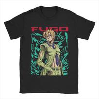 JOJOS Bizarre Adventure Anime New Arrival T Shirt Men Women Pannacotta Fugo JOJO Pure Cotton  Tee Shirt Clothing S įvairiaspalvis