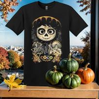 Disney Coco Miguel T-shirt Men Women Unisex S įvairiaspalvis