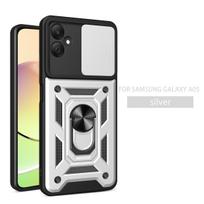 For Samsung A05 Case Galaxy A06 Cover Galaxy A07 M06 F06 F07 4G Magnetic Holder Armor Phone Case Slide Camera Protect Back Cover Galaxy M05