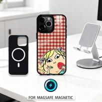 C-Charlie And L-Lola Anime Phone Case For iPhone 16,15,14,13,12,Pro,Max For Magsafe Magnetic Wireless Charging iPhone11