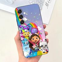 G-Gabbys Dollhouse Cute Phone Case For Samsung S25,S24,S21,S22,S23,S30,Ultra,S20,Plus,Fe,Lite,Note,10,9,5G Black Cover Samsung S105G