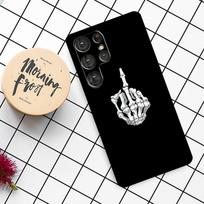 Middle Finger Case For Samsung Galaxy S24 FE S21 S22 S23 S25 Ultra S9 S10 Plus S20 FE S25 FE Phone Cover For Galaxy S9