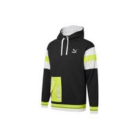 Puma Retro Embroidered Logo Color Block Sports Jacket Vyriški Viršutiniai Tommy Hilfiger Juodi 534679-01 XL