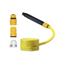 High Pressure Hose Nozzle Sprayer Set for Home Cleaning with Adjustable Water Flow and Multiple Connectors for Outdoor Use One Size