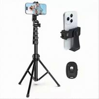 Portable 160cm Tripod with Phone Holder and Remote for Camera Phones